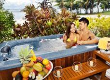 Номер Ocean Front Spa в Pacific Island Clubs